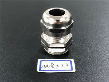 M18*1.5 过线金属防水接头